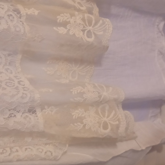 White lace slip dress - Picture 2 of 3